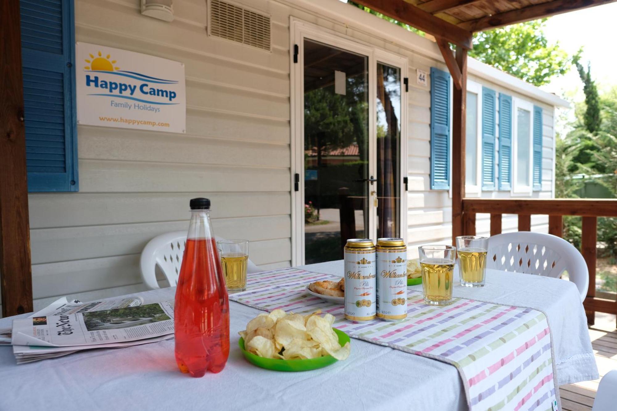 Happy Camp Mobile Homes In Camping Village Rosapineta Rosolina Mare Exterior photo